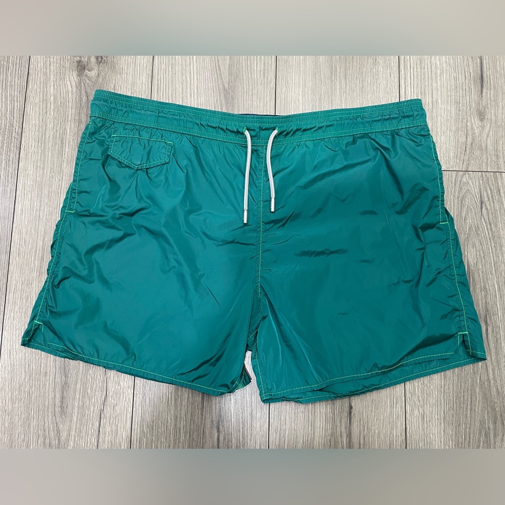 MC2 Saint Barth Men's Swim Trunks Green Sz XXL